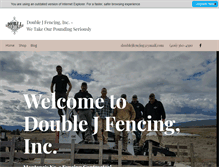 Tablet Screenshot of fencemontana.com